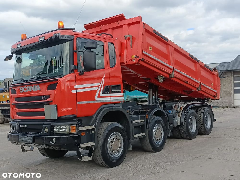 Scania G410 8x4 Meiller Kipper + Bordmatik/ Klima