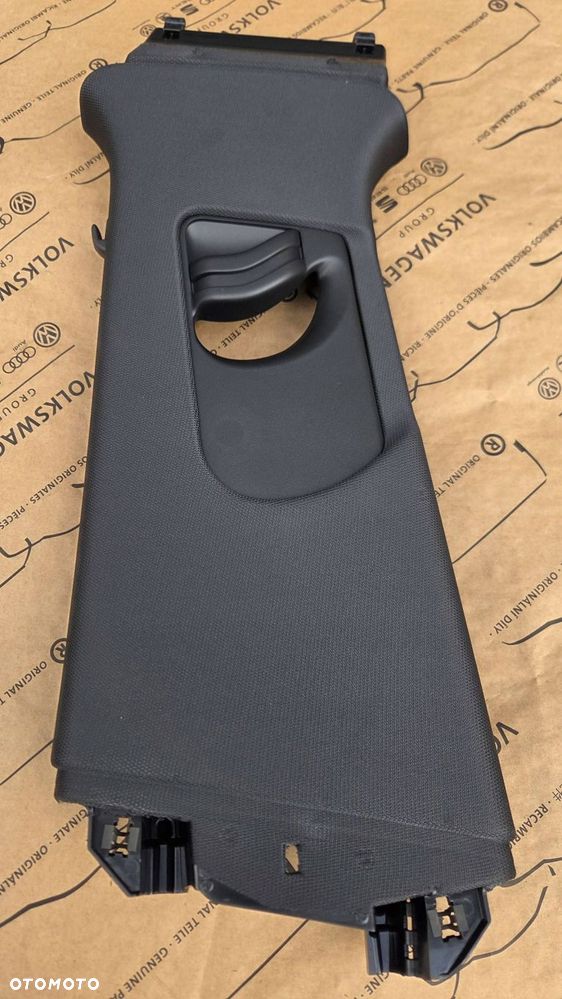 audi e-tron sportback s 4ke osłona tapicerka słupka b górna lewa 4k4867243 - 1