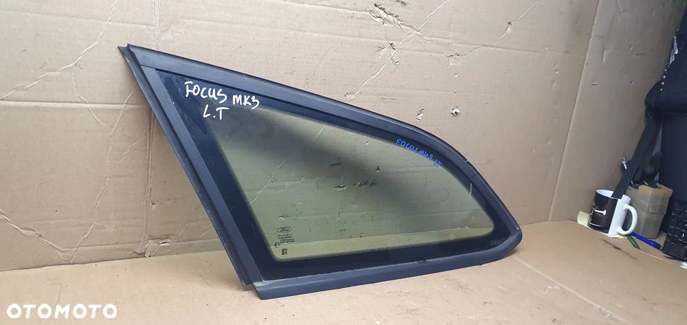 Szyba karoseryjna lewy tył tylna lewa Ford Focus MK3 Kombi AS2 11r - 4