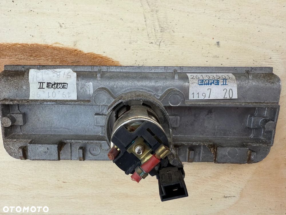 LISTWA DEKOR ZAPALNICZKI DREWNO BMW E38 TYŁ TUNEL SRODKOWY RARYTAS - 5