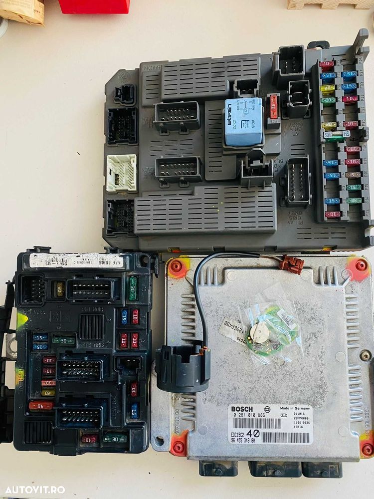 Kit de pornire Citroen C5 2.2HDI 9645534880 0281010886 EDC15C2 3C 4HX - 1
