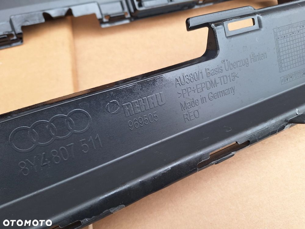 AUDI A3 8Y 8Y4 SPORTBACK 20-23 NOWY ORYGINAŁ NIE KLEJONY! ZDERZAK TYŁ TYLNY ORYG 8Y4807511 WYSYŁKA 24H - 15