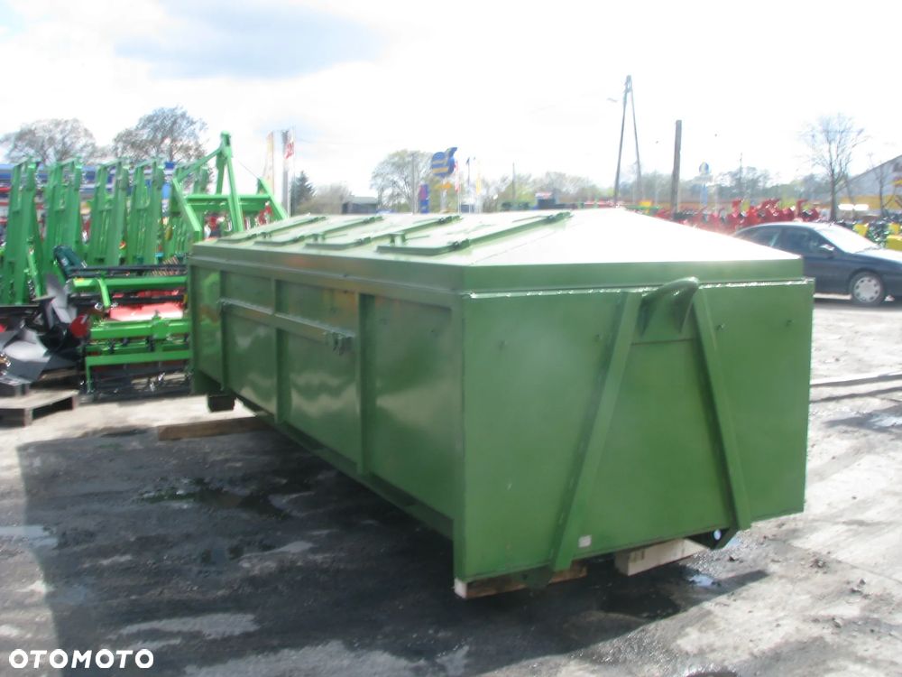 Pronar Przyczepa hakowa PRONAR T-285/1 - 17,7t do obsługi kontenerów rolniczych, budowlanych i komunalnych oraz platform  transportowych,  Kontener KO-04 -13,5t, Kontener KP-10 -7ton - 21