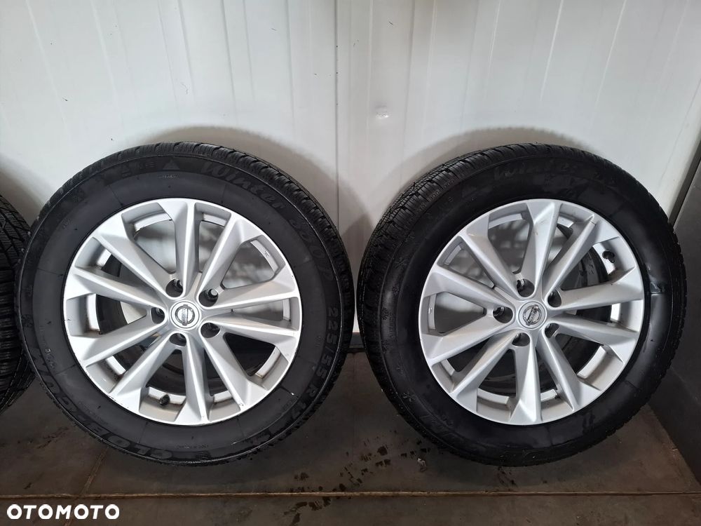 Alufelgi 17 cali  Nissan Qashqai J11 Lift 2017 rok nr opony zima po 7mm 225/55R17 2020 rok - 3