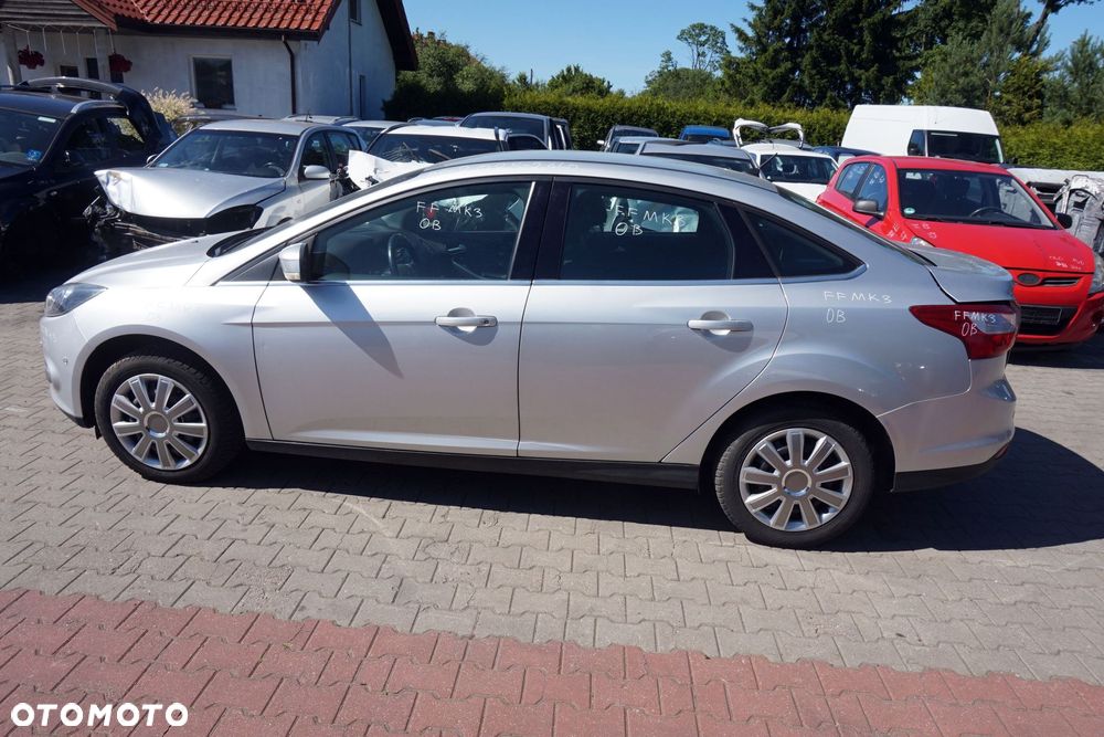 FORD FOCUS III MK3 SEDAN 2011 OB 0B 1.6 16V ECOBOOST JQDM 150KM B6 SREBRNY MOONDUST na części - 2