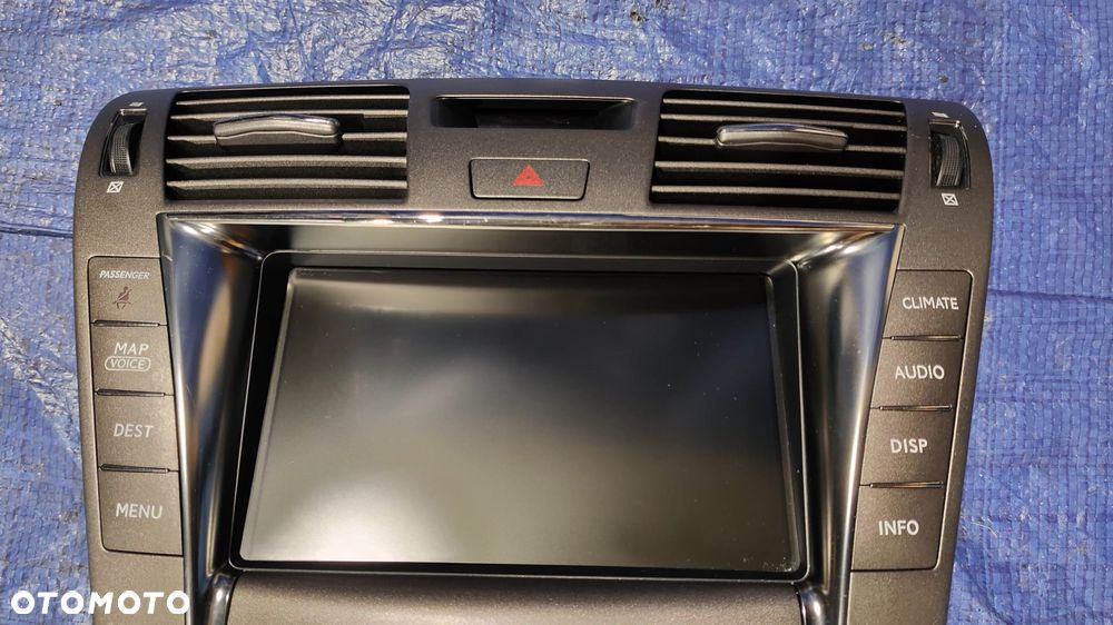 RADIO NAWIGACJA WYŚWIETLACZ PANEL KLIMATYZACJI KRATKA NAWIEU LEXUS LS IV LS460 LS600H - 2