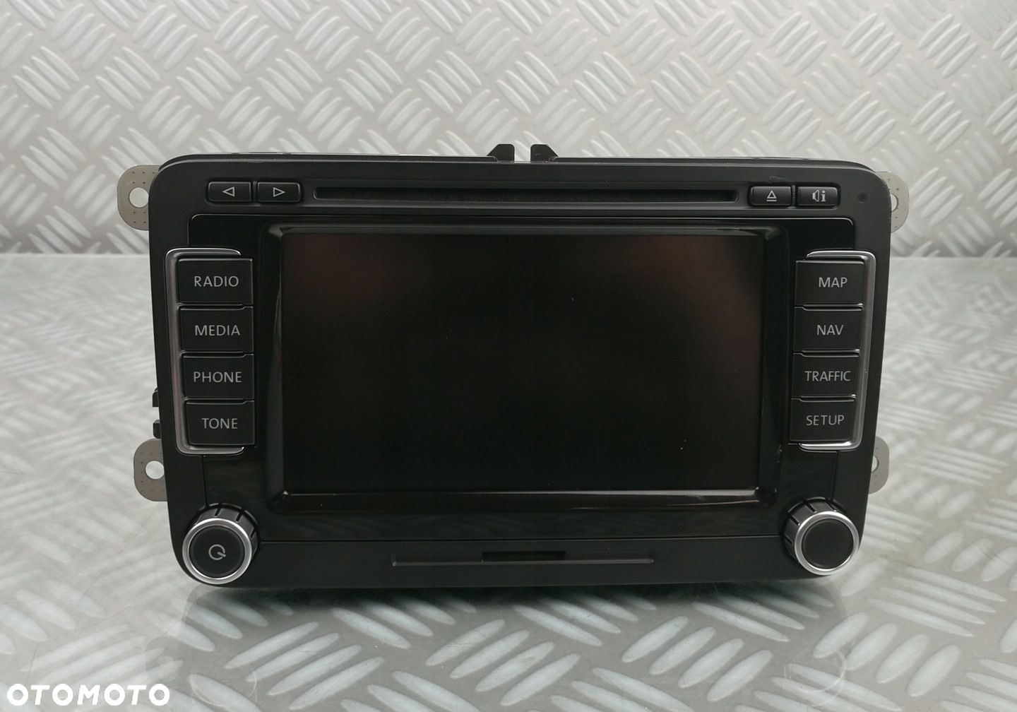 1T0035680 radio fabryczne nawigacja VW GOLF VI 6 TOURAN PASSAT B7 B6 TIGUAN - 4