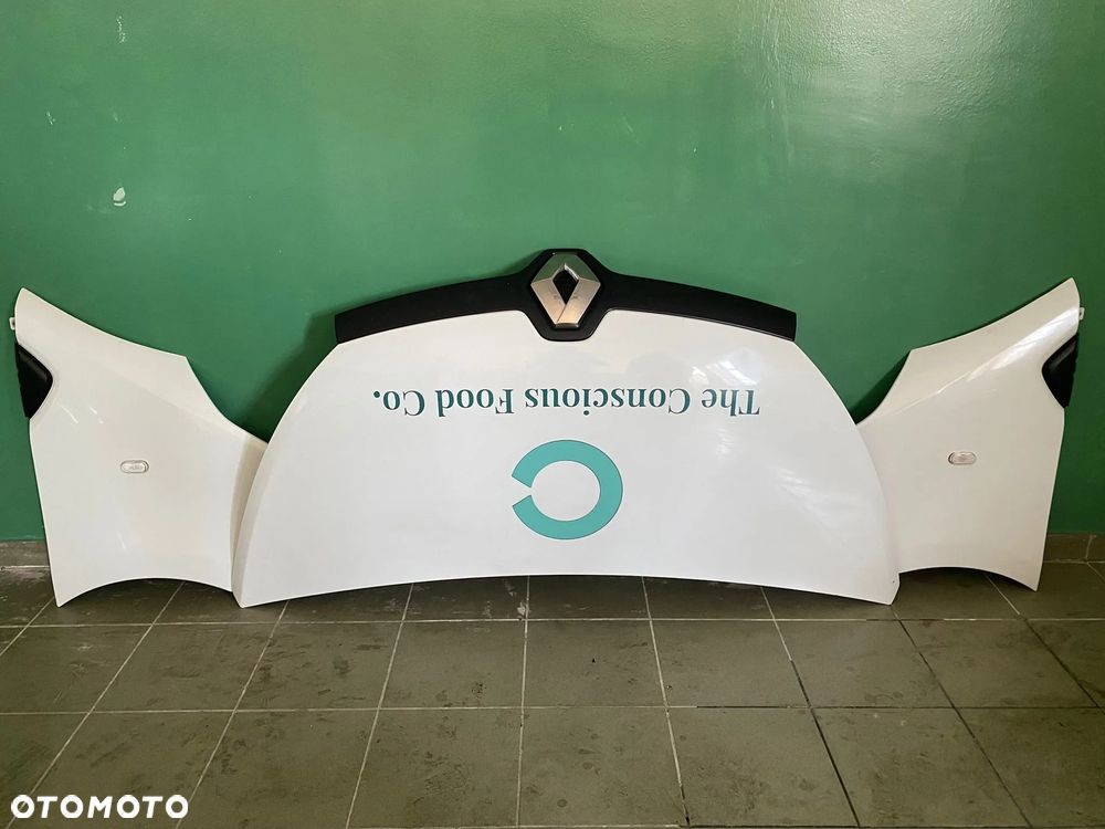 Renault trafic maska zderzak blotniki lampy pas z chłodnicami - 5