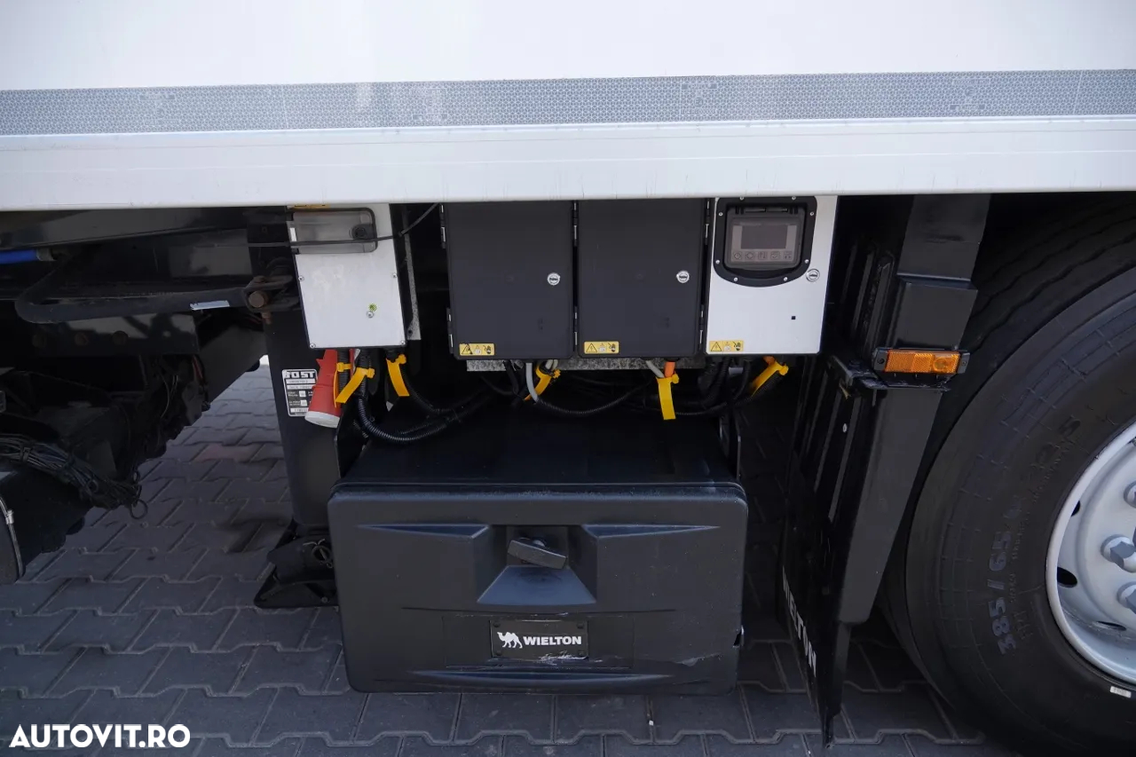 Wielton REMORCA FRIGORIFER Wielton / IGLOOCAR / THERMO KING - FRIGOBLOCK / ELEVATOR DE ÎNCĂRCARE / ALEIE / SAF / 2019 - 21