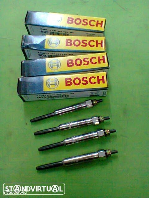 conjunto de 4 velas novas bosch psa 0250202020 - 1