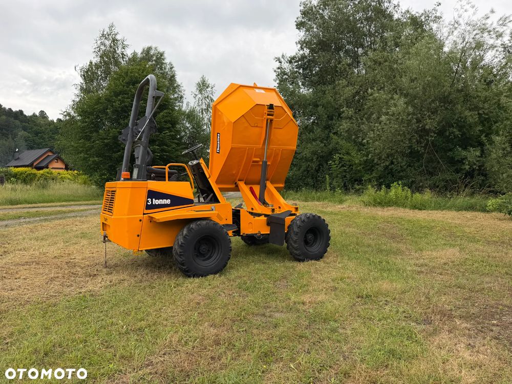 Thwaites MACH Wozidło Budowlane-Rolnicze. Wózek z Obrotową Kolebą. 3 tony ładowność. 4x4. Silnik YANMAR 4 cylindry 50 km. Jazda 3 prędkości. Maszyna w ładnym stanie z Norweskiego Gospodarstwa! Ani deka luzów i wycieków! Pełny Oryginał. Hamulce brzytwa. Serwisy w DEKRA. Maszyna Woziła lekkie ładunki. Wielka Okazja. Wszystko w pełnym Oryginale. Opony Oryginał. Oświetlenie Fabryczne!  Mocny Silnik 4 cylindry. OKAZJA TANIO - 6