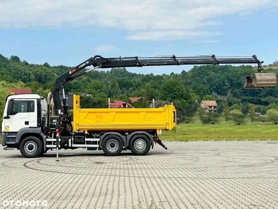 MAN TGS 26.400 *WYWROTKA 4,75m *HIAB X - HIDUO 188 E-3/PILOT *6x4 *STAN BDB - 6