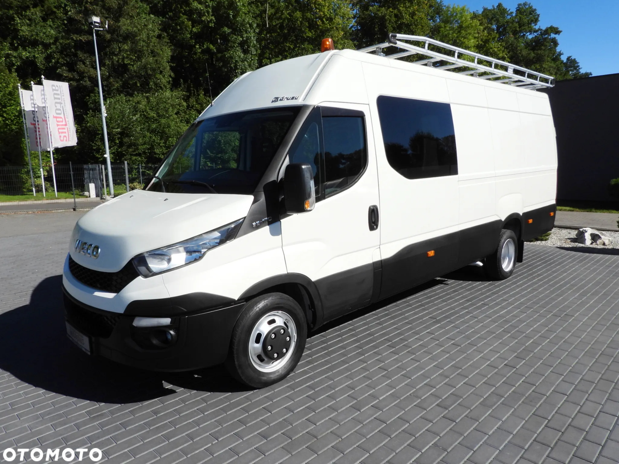 Iveco DAILY 35C17 FURGON BRYGADÓWKA 6 MIEJSC TEMPOMAT BLIŹNIACZE KOŁA KLIMATYZACJA 170KM [ 009678 ] - 7