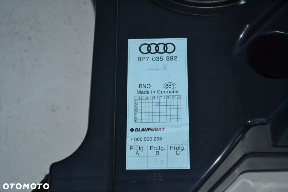 AUDI A3 8P CABRIO GŁOŚNIK SUBWOOFER 8P7035382 - 3