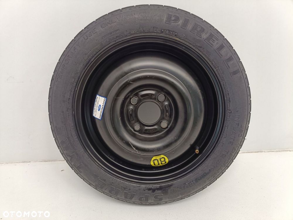 KOŁO DOJAZDOWE 125/80 R15 98AB-NA 2150836 4x108 Ford Fiesta Mk5 Mk6 - 2
