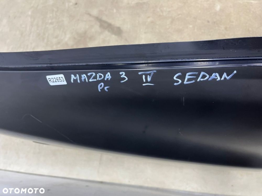 Poszycie Mazda 3 IV BP 19r.- SEDAN prawy tylny błotnik ĆWIARTKA ORYGINALNA - 8