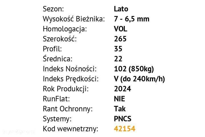 Opony Pirelli Pirelli P Zero 265/35 R22 - 3