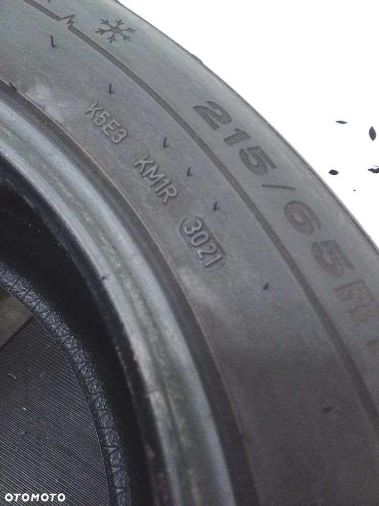 2x 215/65R17 dunlop 2021r opony zimowe 7mm 52816 - 8