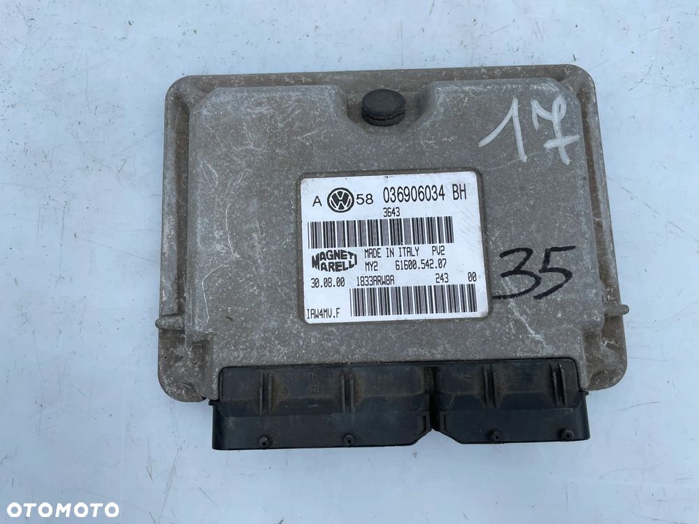 STEROWNIK SILNIKA VW GOLF IV 036906034BH - 1