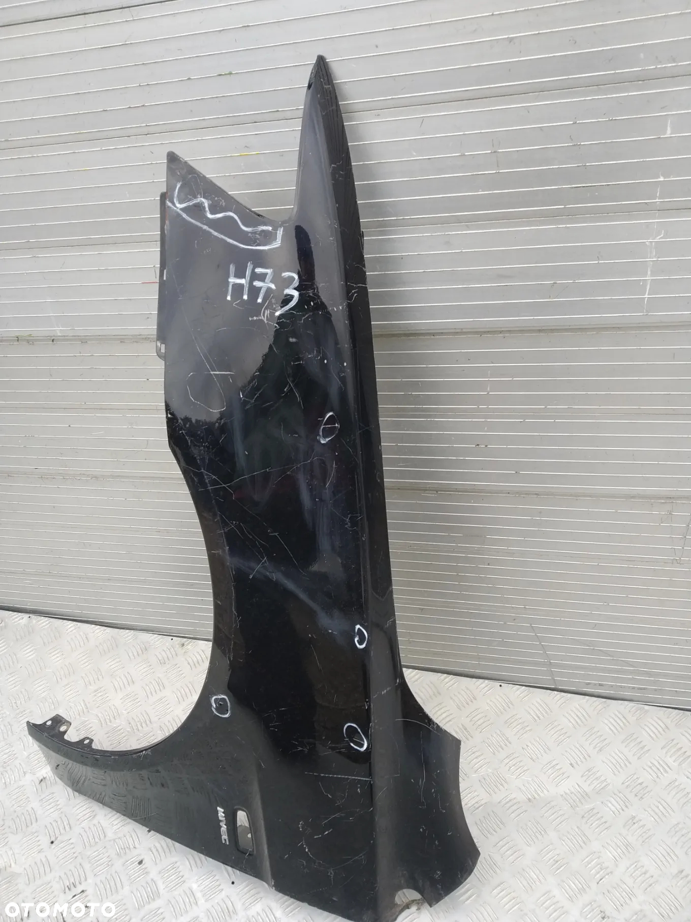 F555/H73/H116 LEWY BŁOTNIK MITSUBISHI LANCER 2007- - 4