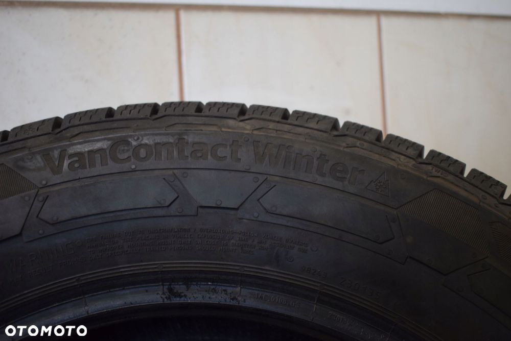 R16C 205/65 Continental VanContact Winter Wysyłka Gratis! - 5