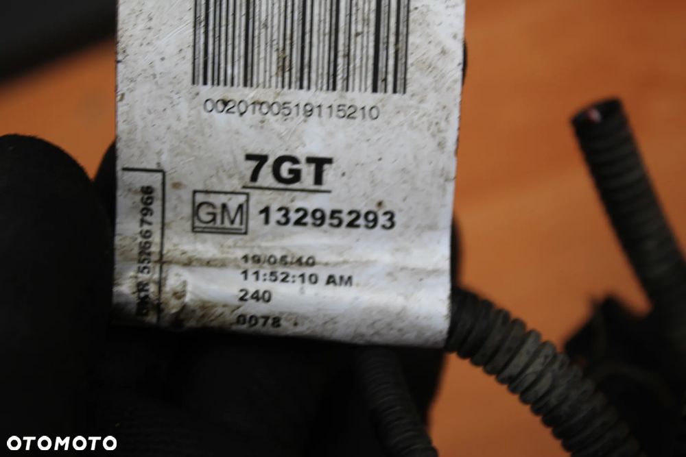 WIĄZKA INSTALACJA SILNIKA OPEL INSIGNIA A 1.6 TURBO A16LET 13295293 - 9