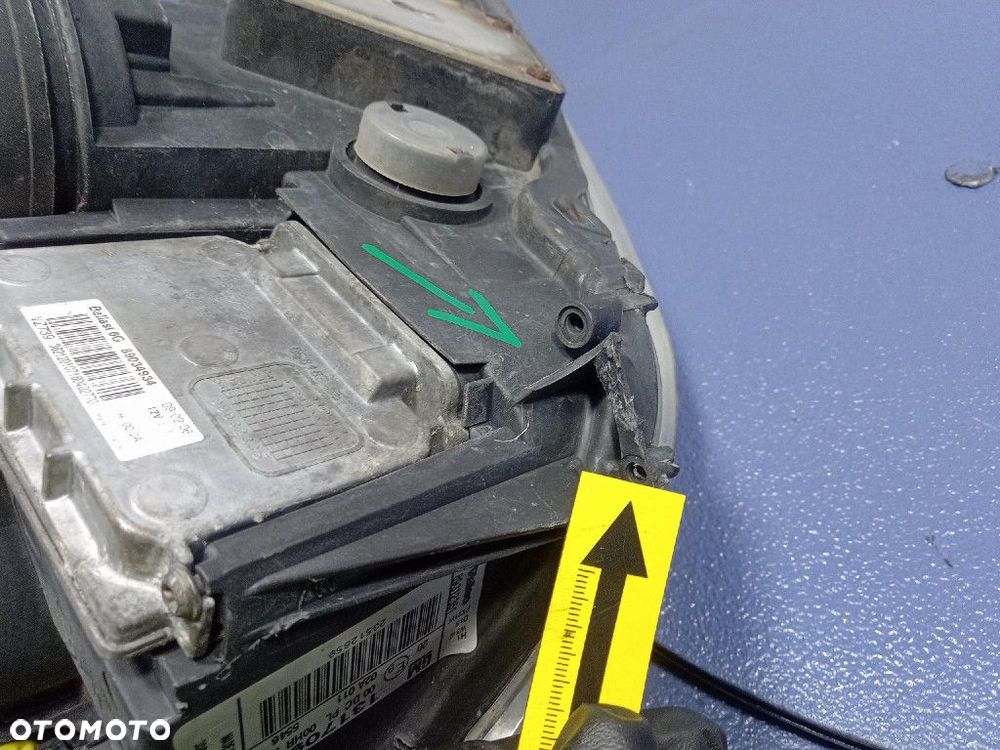 OPEL VECTRA C LIFT 05- REFLEKTOR LEWY XENON EU 13170924 - 9