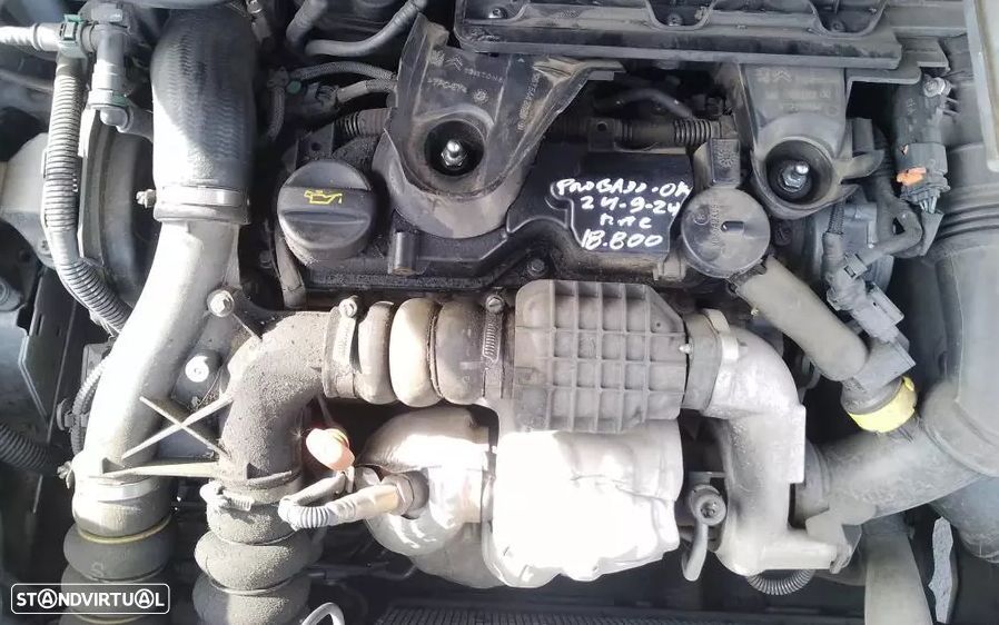 Motor 9H06 / 9HP 1.6 HDI 92cv - Citroen / Peugeot - 1
