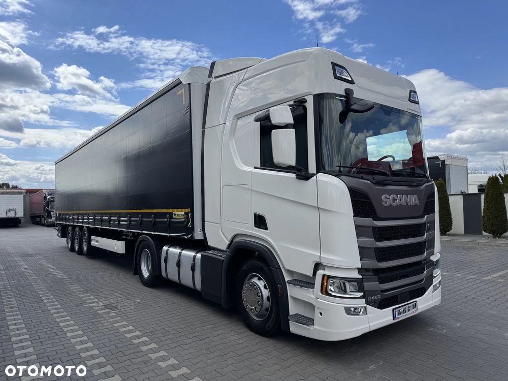 Scania ZESTAW STANDARD SCANIA R450 + WIELTON FIRANKA - SUPER STAN - 2