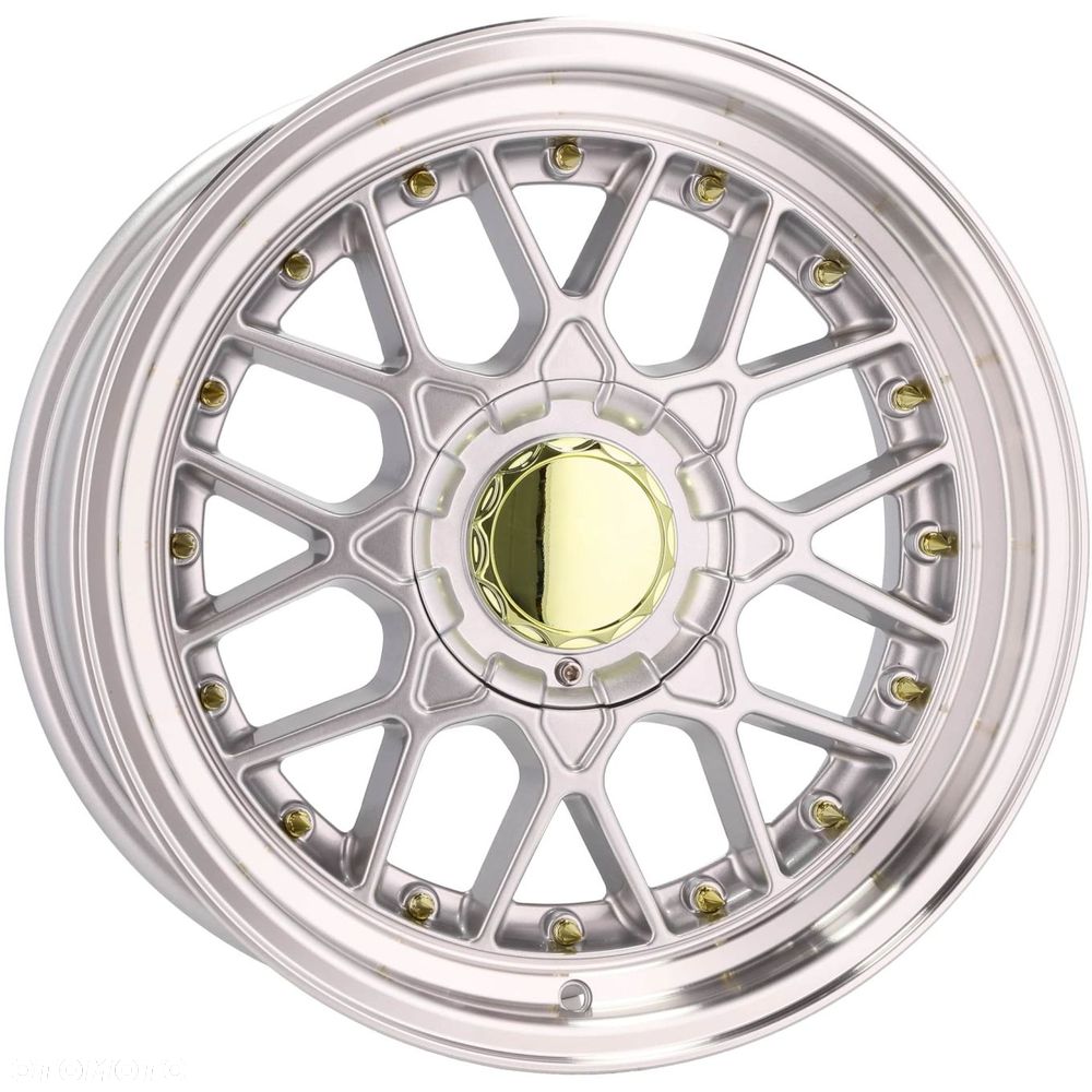 4x Felgi 17 m.in. do BMW 3 E36 E46 5 E39 E60 E61 7 E32 E38 E65 E66 E67 E68 BBS Style - HX025 (LU1880 - 4