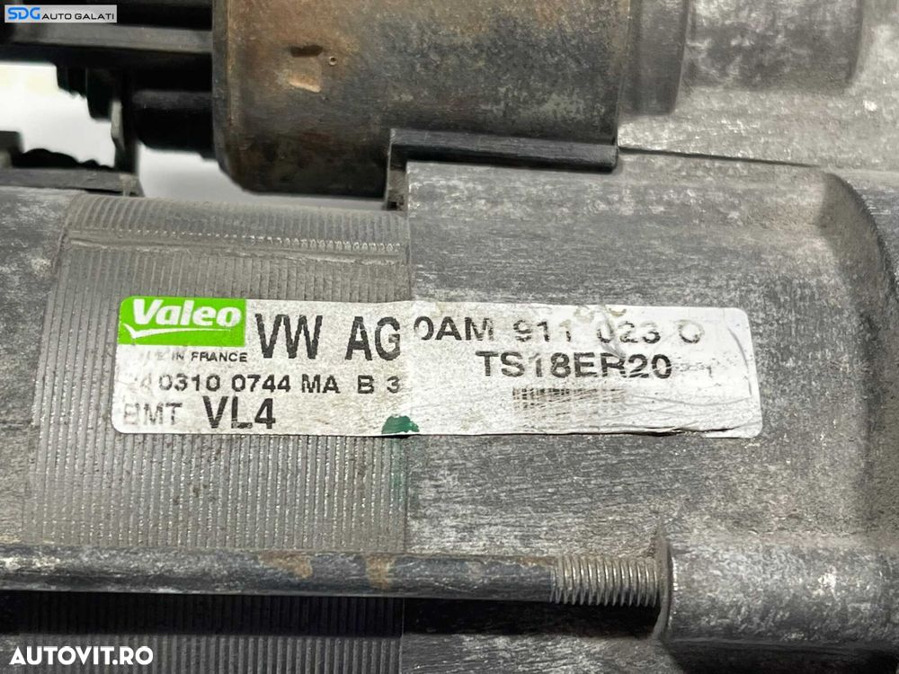 Electromotor cu 12 Dinti Cutie Automata DSG Volkswagen Jetta 1.6 TDI CAY CAYC 2009 - 2014 Cod 0AM911023Q - 6