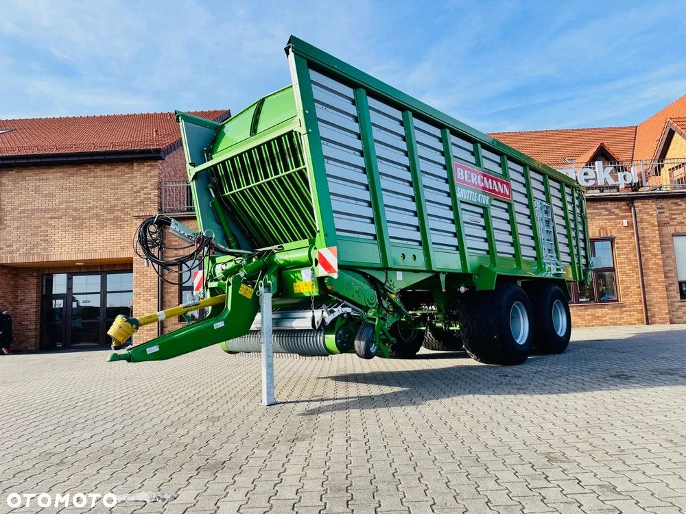Bergmann Przyczepa samozbierająca Shuttle 470 K duża pojemność - 16