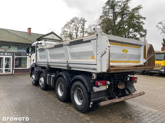 MAN TGS 35.460 8X4 wywrotka 3-str MEILLER Bordmatik 2018r, - 7