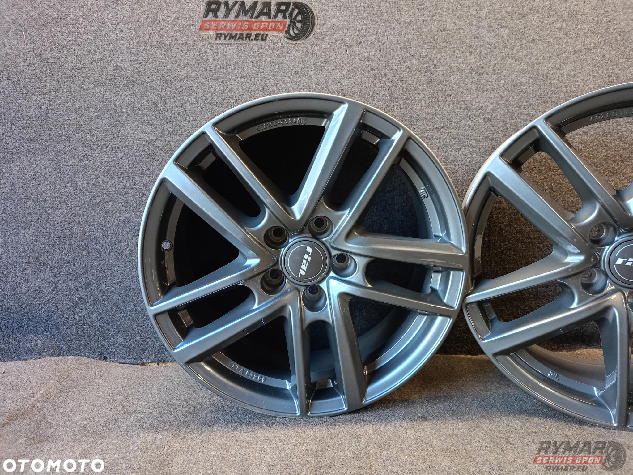 NOWE ALUFELGI 7.5X17" 5x112 ET38 VW SEAT AUDI VW SKODA MERCEDES KPL - 2