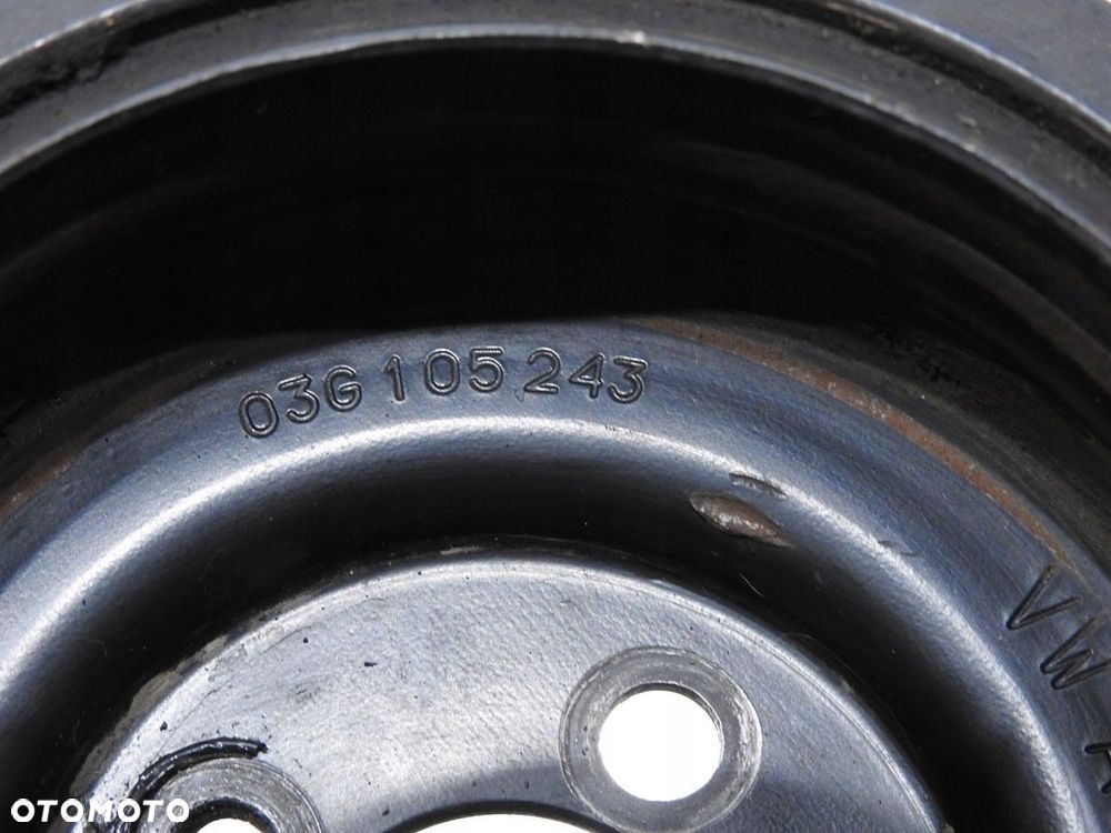 KOŁO PASOWE WAŁU VW TOURAN 1.9 TDI 03G105243 - 6