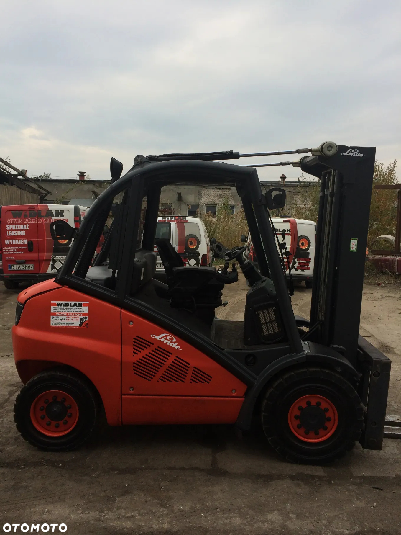 Linde [2017] WÓZEK WIDŁOWY LINDE H45D DIESEL 4,5tony - 2
