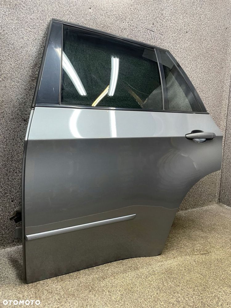 Drzwi lewy tyl A52 A52/7 SPACEGRAU METALLIC BMW E70 X5 120 umFe ORG BDB - 5