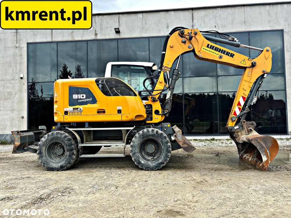 Liebherr A 910 COMPACT KOPARKA KOŁOWA 2013R. | CAT LIEBHERR 312 313 JCB JS 130 145 316 - 4