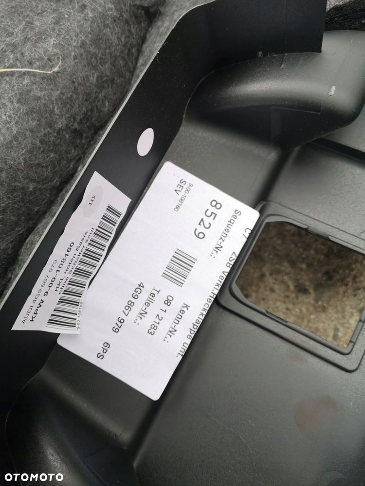 AUDI Q7 4L TAPICERKA KLAPY BAGAŻNIKA 4L0867973A - 15