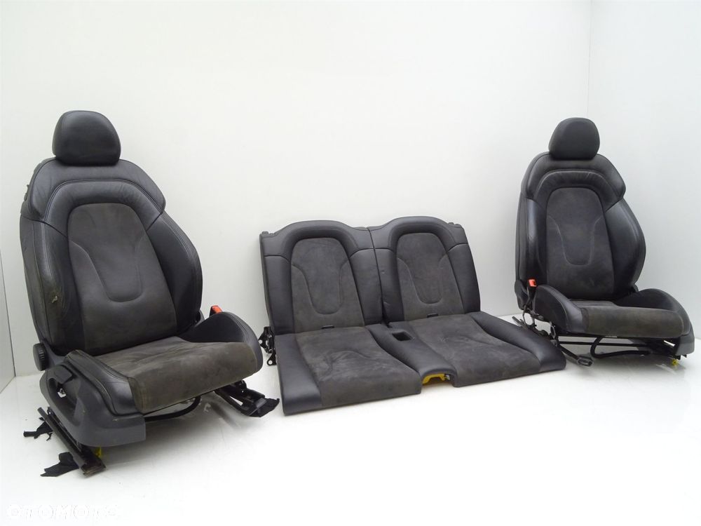 Komplet foteli kanapa tył tylna skóra fotel 8j0881105 audi tt 8j - 2