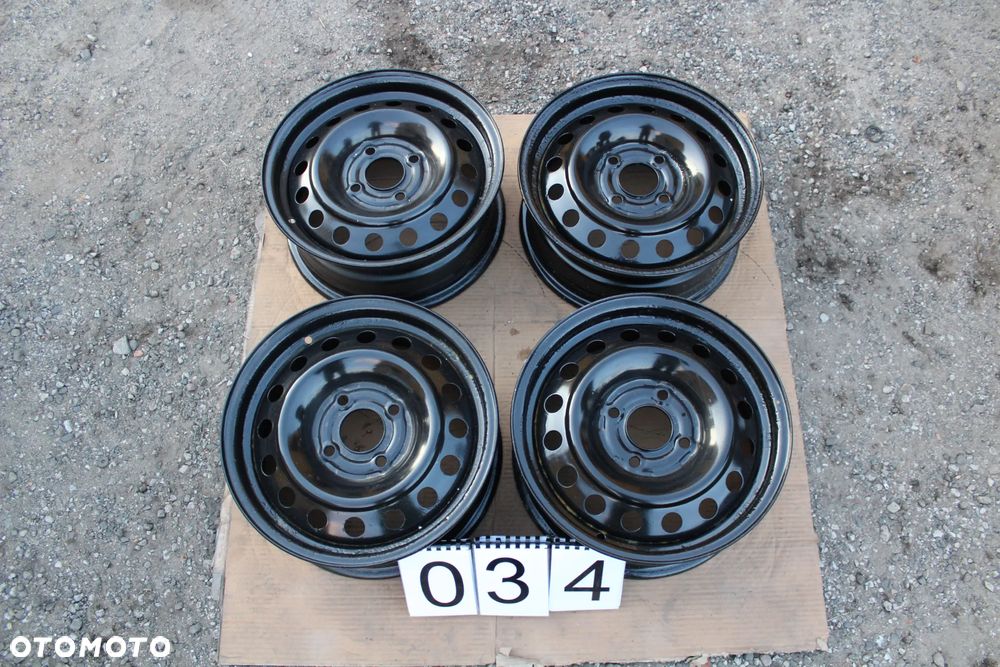 FELGI STALOWE Nissan Almera, Primera P11  4x114.3Ø66  6x15  ET45 - 1