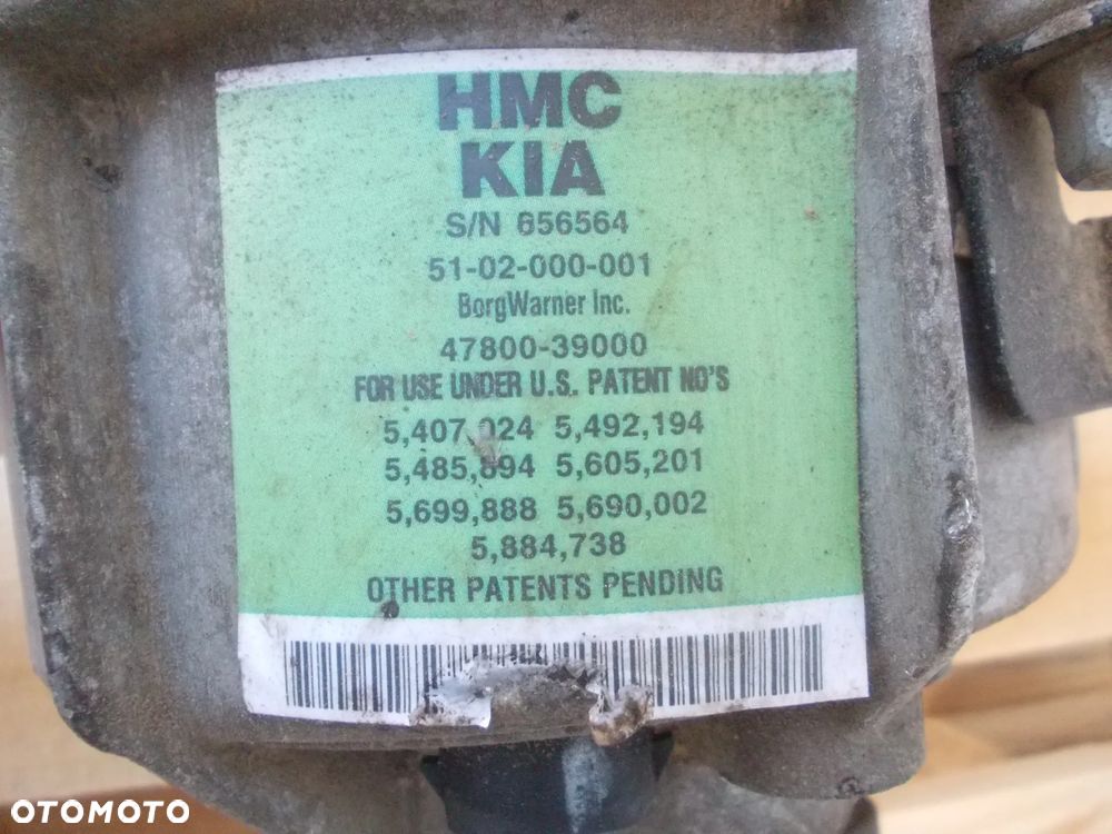 Most tył Kia Sportage II Hyundai Tucson 47800-39000 3,818 R - 3