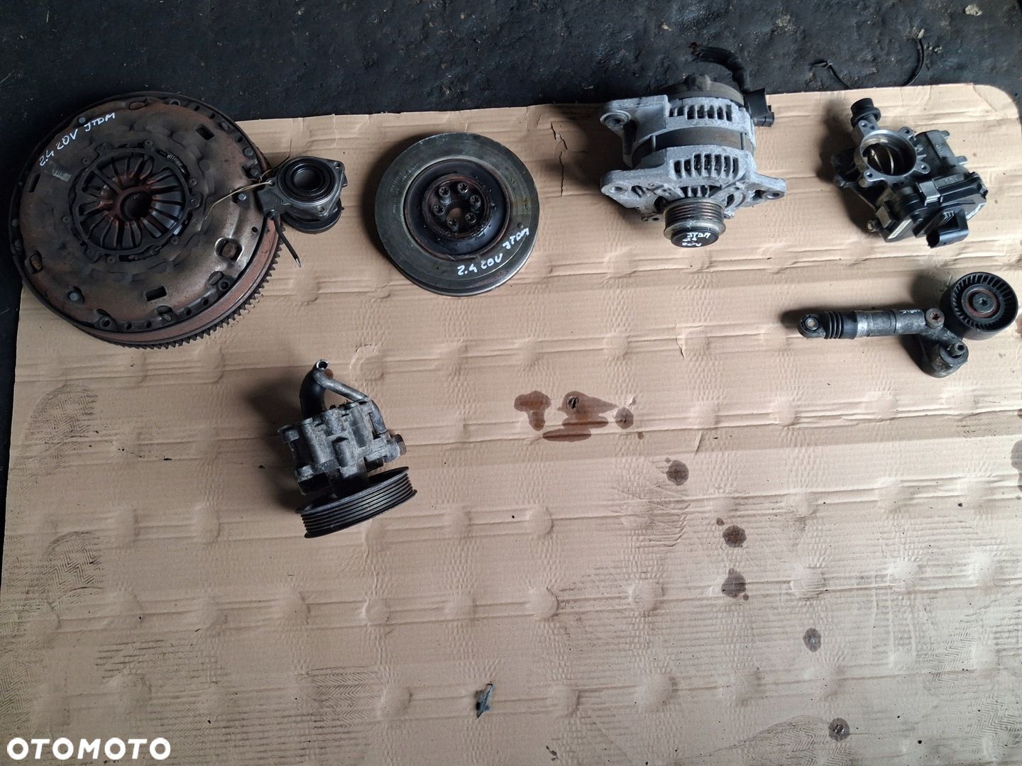 Alternator Alfa Romeo 159 Brera Fiat Croma 2.4 JTDM 104210-2780 - 1