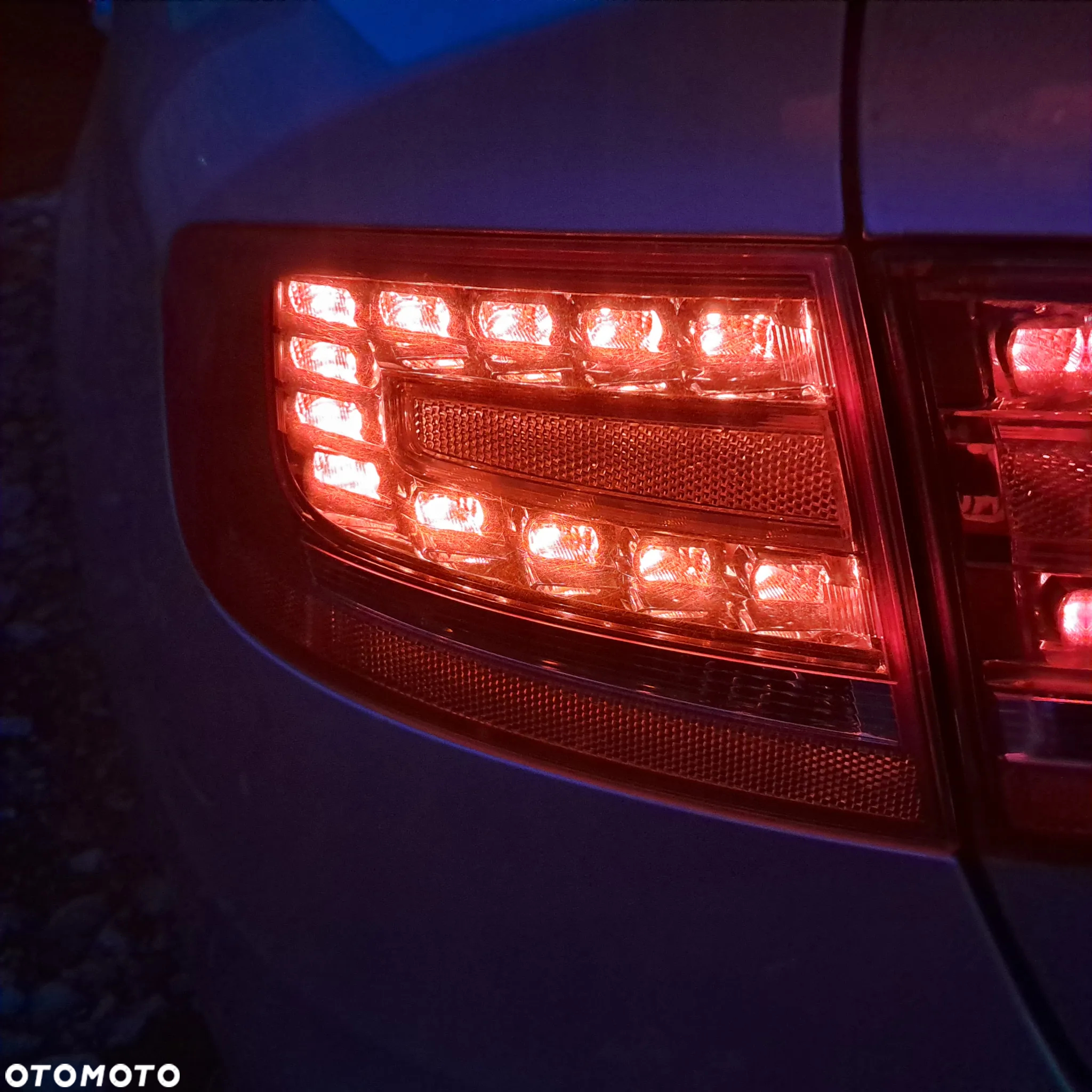 Lampa Lampy Tył Tylnie Lewa w Błotnik LED Audi A4 B8 Sedan 8K5 - 17