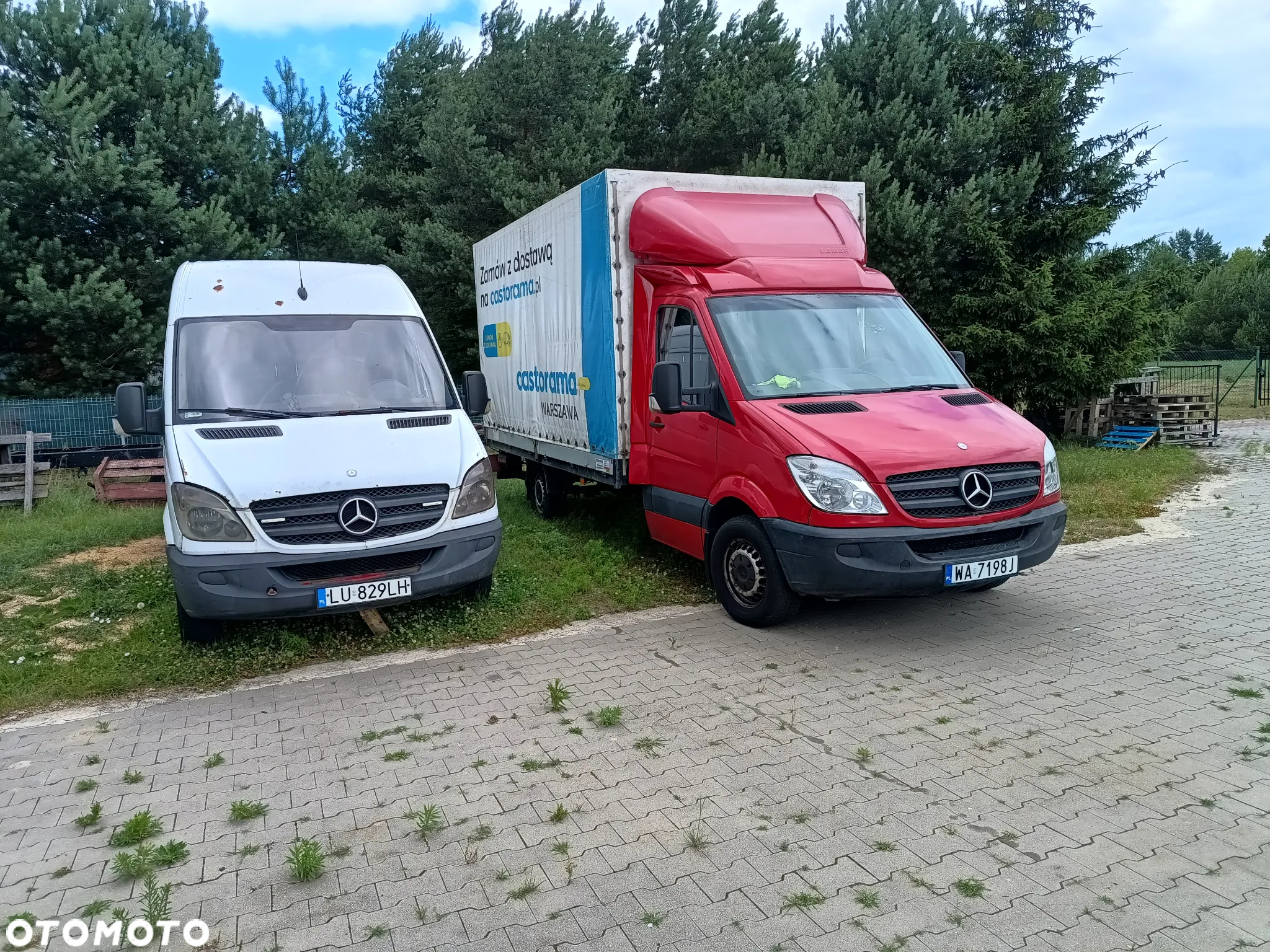 Mercedes-Benz Sprinter SWAP 2.9 TDI klima skrzynia lawetaładunkowa - 2
