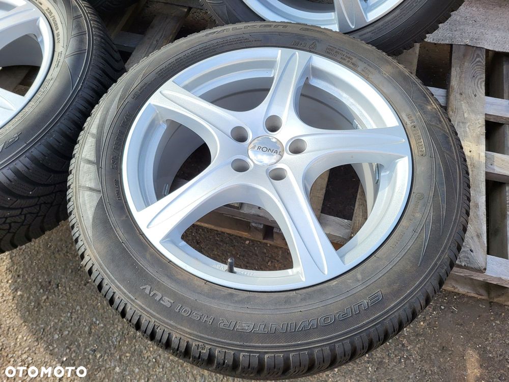[K387] Koła zimowe VW 18 Cali 5x112 Falken 235/55/18 8mm ET35 - 4