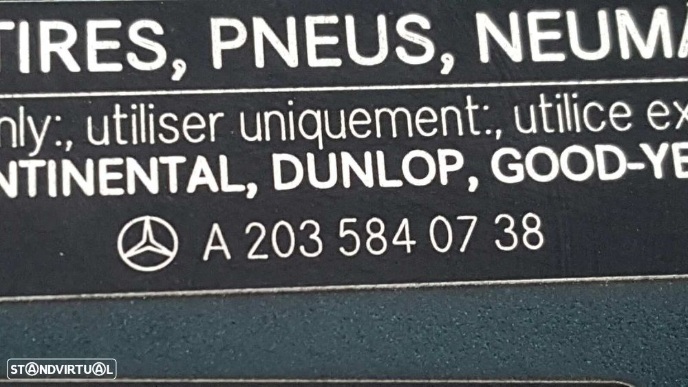TAMPA DE COMBUSTÍVEL MERCEDES CLASE C (W203) BERLINA 220 CDI (203.006) - 3