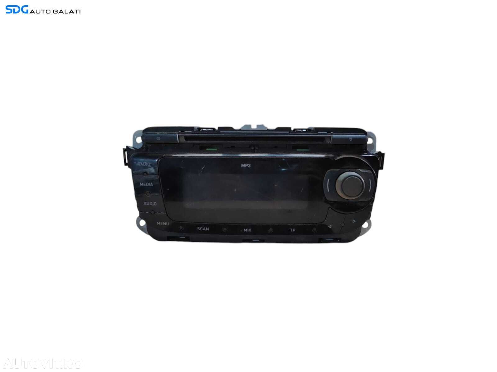 Unitate Radio CD Player Blaupunkt Seat Leon 1P Facelift FL 2008 - 2013 Cod 1P0035153B [L5632] - 1