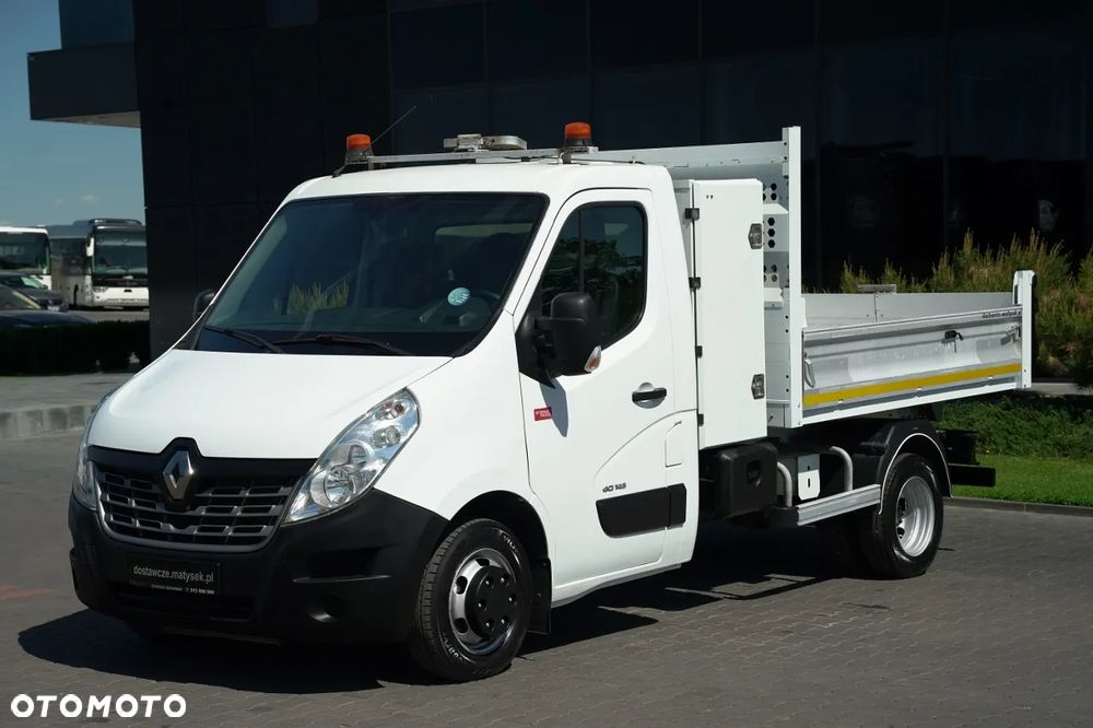 Renault MASTER DCI 145 / WYWROTKA ALUMINIOWA / BLIŹNIAK / MANUAL / SPROWADZONY - 12
