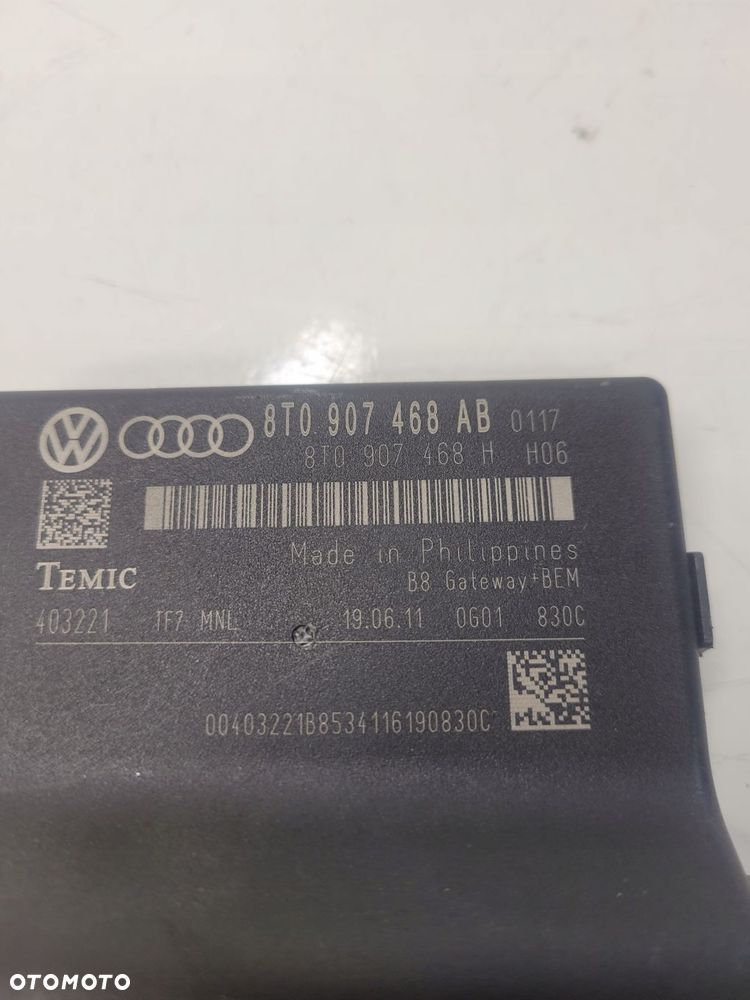 MODUŁ STEROWNIK GATEWAY AUDI A4 B8 A5 8T0907468AB - 4